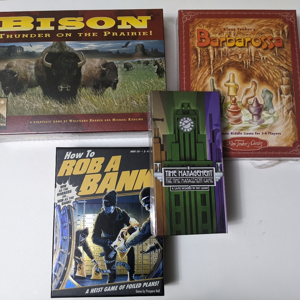 Lot of rare / semi rare board games